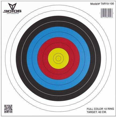 30-06 OUTDOORS Paper Target Archery 10-Ring 17"X17" 100CT