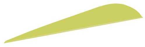 Q2i Duravane-II Vanes Neon Yellow 4 in. 100 pk. Model: Q2i12046