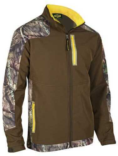 Yukon Mens Soft Shell Jacket Mossy Oak Country/Brown X-Large Model: WSSJ-BC-XL