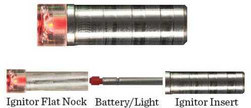Ignitor Lighted Crossbow Moon Nocks .285 Red 3/pk. Model: IGNT-285-RED
