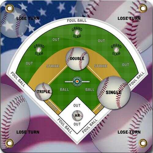 Arrowmat Foam Rubber Target Face XL Baseball 34x34in Model: AMBL34