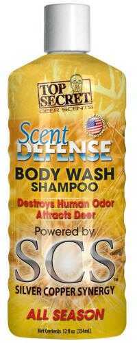 Top Secret Scent Defense Body Wash and Shampoo 12 oz. Model: SD1002A