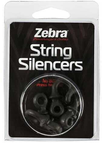 Zebra String Silencer Package Black 4 pk. Model: 80757