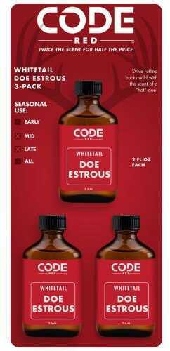 CODE RED DOE ESTROUS 3 - 2OZ BOTTLE