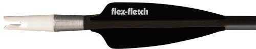 Flex Fletch FFP ShieldCut Vane Black 2.25 in. 36 pk. Model: FFP-225-BLK