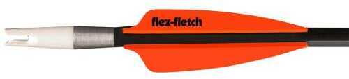 Flex Fletch FFP ShieldCut Vane Blaze Orange 2.25 in. 36 pk. Model: FFP-225-BLZ
