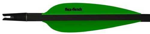 Flex Fletch FFP ShieldCut Vane Neon Green 3.6 in. 36 pk. Model: FFP-360-FG