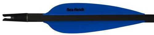 Flex Fletch FFP ShieldCut Vane Blue 3.6 in. 36 pk. Model: FFP-360-BLU