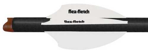 Flex Fletch Silent Knight 200 White 2 in. 36 pk. Model: SK-200-WHT