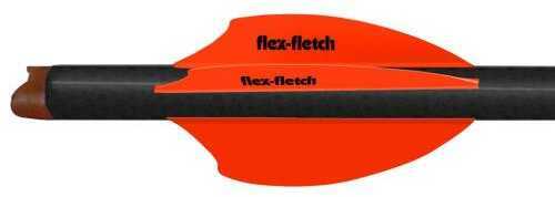 Flex Fletch Silent Knight 200 Blaze Orange 2 in. 36 pk. Model: SK-200-BLZ