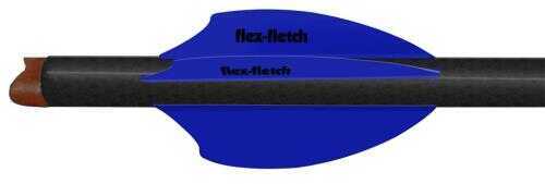 Flex Fletch Silent Knight 200 Blue 2 in. 36 pk. Model: SK-200-BLU
