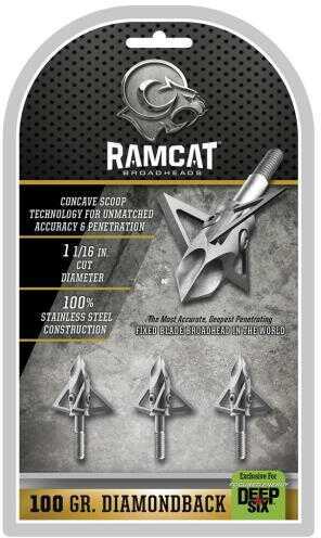 Ramcat Diamondback Deep Six 100 gr. 3 pk. Model: R1006