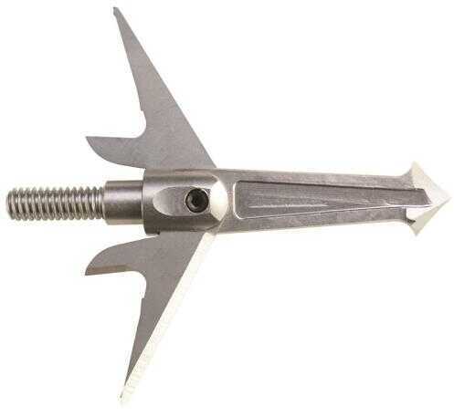Swhacker Broadheads All Steel 125 Grains 3 Per Pack 2" 2-Blade Model: SWH00241