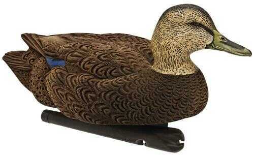 AvianX Top Flight Duck Decoys Flocked Black 6 pk. Model: AVX-AVX8075