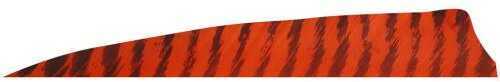 Gateway Shield Cut Feathers Barred Red 4 in. RW 100 Pk. Model: 400RSBRD-100