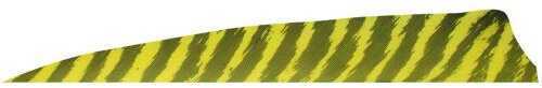 Gateway Shield Cut Feathers Barred Yellow 4 in. RW 100 Pk. Model: 400RSBYL-100