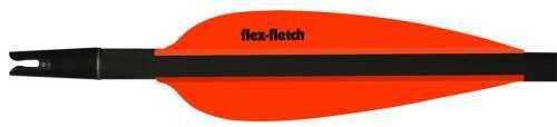 Flex Fletch FFP ShieldCut Vane Blaze Orange 3.6 in. 39 pk. Model: FFP-360-BLZ-39