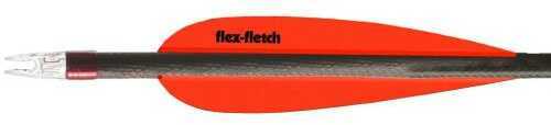 Flex Fletch FFP Vane Blaze Orange 4.18 in. 39 pk. Model: FFP-418-BLZ-39