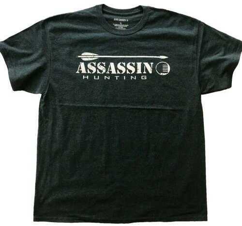 Assassin T-Shirt Arrow Charcoal Large Model: MTCHLARROW-L