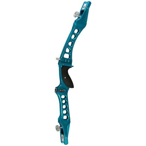 Mybo Wave Recurve Riser Ice Blue 25 in. LH Model: 722896