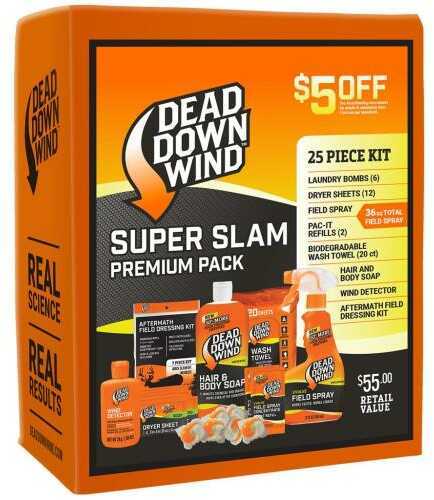 Dead Down Wind 208118 Super Slam Premium Kit Scent Elimination Kit 25 Pieces