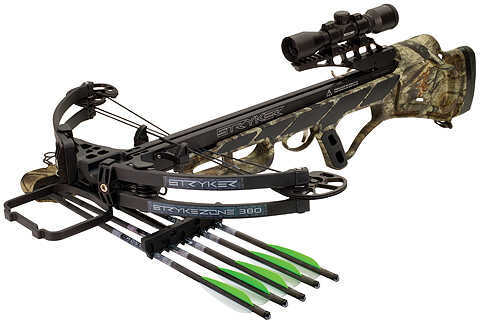 Stryker StrykeZone 380 Crossbow Package W/Multi-Ret Scope 160# Treestand