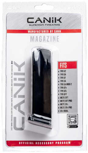 Canik TP9 Full Size Magazine 9mm 18 rd. Model: MA2240