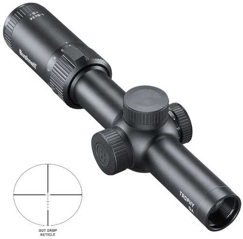 Bushnell Trophy Qa 1-6X24 Black Dot Drop  Rt1624Bs15