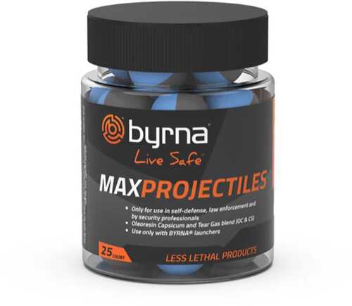 Byrna Technologies BYRNA Max PROJECTILES 25Pk HH68315 | .68 Caliber HH68315