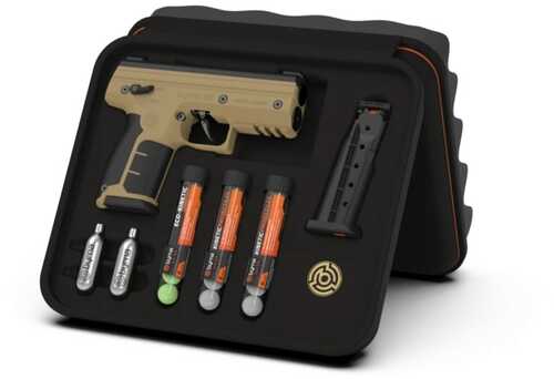 BYRNA Sd Pepper Kit Tan W/ 2 Mags & PROJECTILES