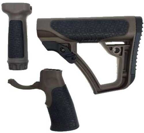 Daniel Def. AR15 Furniture Kit Brown Mil-Spec