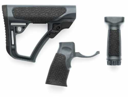 Daniel Defense 281020614501 Collapsible Buttstock Rifle Glass Reinforced Polymer Gray