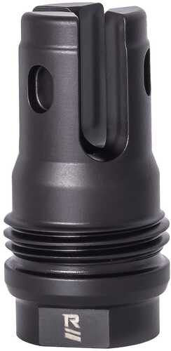 Rugged Suppressors R3 Flash Mitigation System Flash Hider 3/4x24 Thread Pitch 7.62mm Matte Finish Black FH006