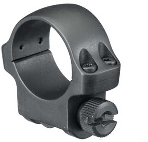 Ruger® 90277 Clam Pack Single Ring Low 1" Diameter Hawkeye Matte Blued