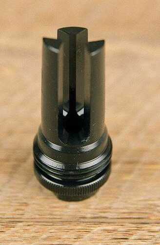 SilencerCo AC1562 ASR 9mm Luger Flash Hider 1/2"-36 tpi Black Steel