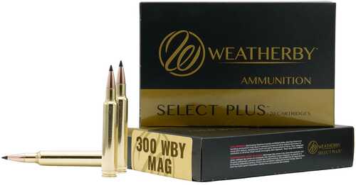 Weatherby 300WBY 180Gr Barnes TTSX Select Plus 20Rd Box B300180TTSX