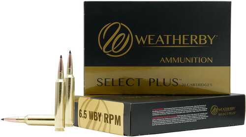 Weatherby 6.5WBY Rpm 130Gr HDY Interlock Select 20Rd Box H65Rpm140Il