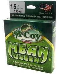 Mccoy Mean Green Line Co-Polymer 250Yd 15Lb Md#: 20015