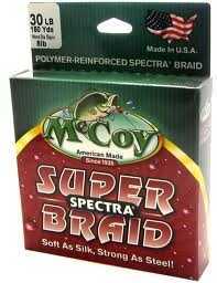 Mccoy Super Spectra Braid 150Yd 50Lb Mean Green Md#: 40050