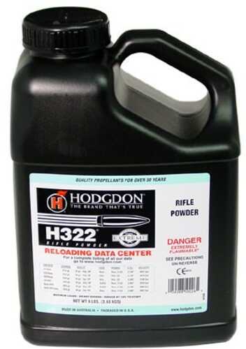 Hodgdon H322 Smokeless Powder 8 Lbs