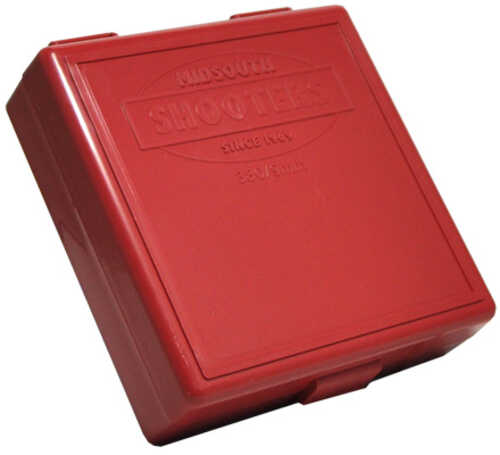 Reloading Hinged Top 100 Round Ammo Box 380/9mm Red
