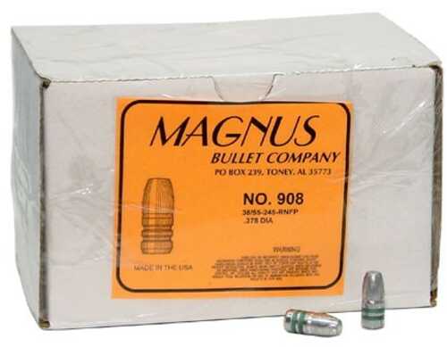 Magnus 38-55 Caliber .379 Diameter 245 Grain Round Nose Flat Point Cowboy 500 Count