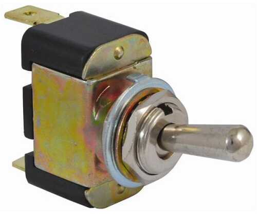 Attwood Toggle Switch 2P On/Off Metal Handle