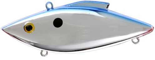 Bill Lewis Floating Rat-L 1/2 Chrome/Blue Back