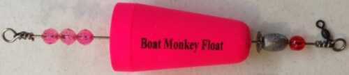Boat Monkey Float 2 3/4In Popper Pink