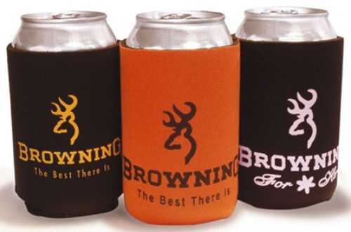 Browning Coozie Can - Black/Yellow