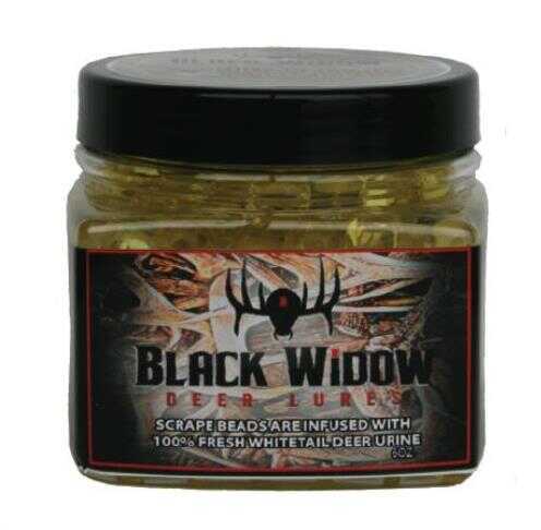 Black Widow Deer Lure Scrape Master Scent Beads 6 Oz Model: S0441