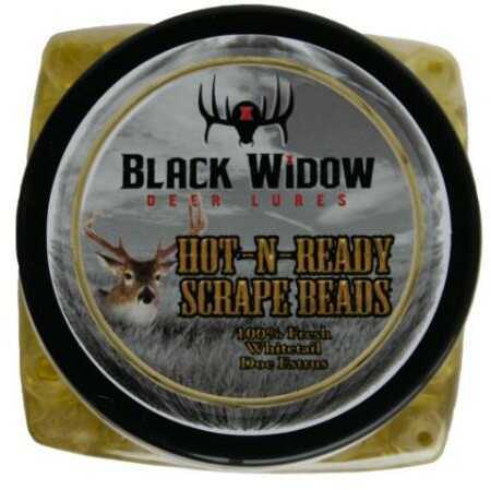 Black Widow Deer Lure Hot-N-R Eachdy Scent Beads 6 Oz Model: S0458