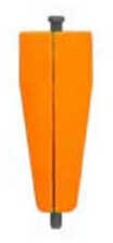 Comal Popping Float Weighted With Rattle 3In Orange 12Bx