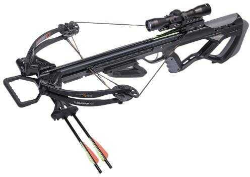 Center Point Crossbow Tormentor 370 Black W/4X Scope Model: AXCT185BK